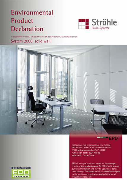 EPD Zertifikat System 2000 Vollwand