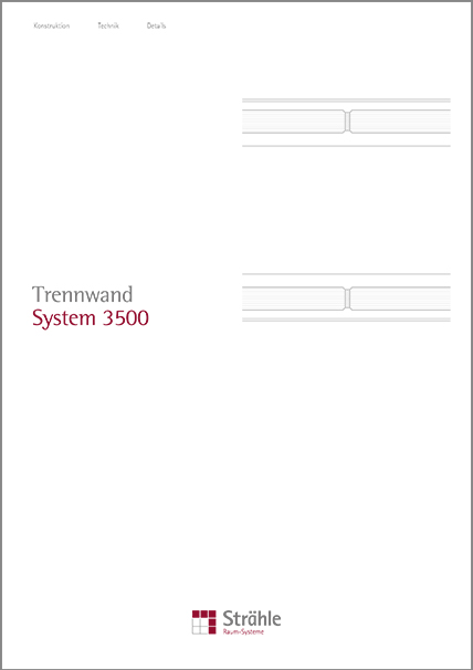 Trennwandsystem 3500